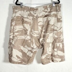 Camo Cargo Shorts VTG Issue Desert military paratrooper baggy long Men's size 40